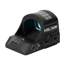 Holosun Technologies, 507C-X2, Red Dot, 32 MOA Ring & 2 MOA Dot, Black Color, Side Battery, Solar Failsafe, Mount Not Included